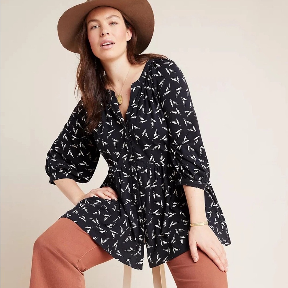 Anthropologie tunic top